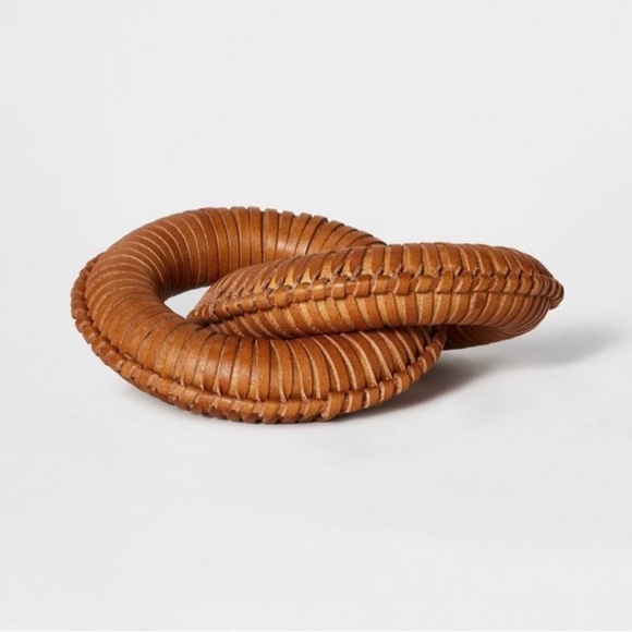 Studio McGee Other - NWOT Round Leather Links - Threshold™" designed with Studio McGee